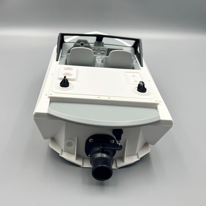 CLORPTYSL Jet Propulsion RC Boat Mini Yacht-Style Remote Control Boat with Enclosed Drive System Waterproof Electric Boat for Pool &amp Lake