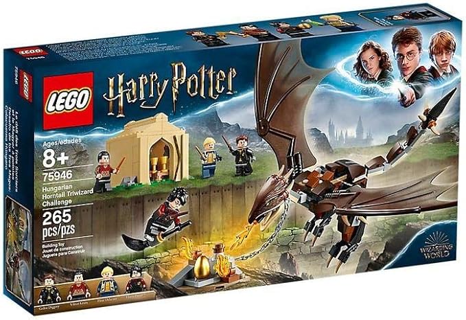 LEGO Harry Potter and The Goblet of Fire Hungarian Horntail Triwizard Challenge 75946 Building Kit (265 Pieces)