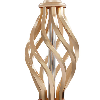 Candle Holder, Crystal Candlesticks Holder Set, Tabletop Pillar Candle Holders for Wedding, Parties, Events, Chirstmas, Home Decor, Table Centerpieces (Gold 01, L)