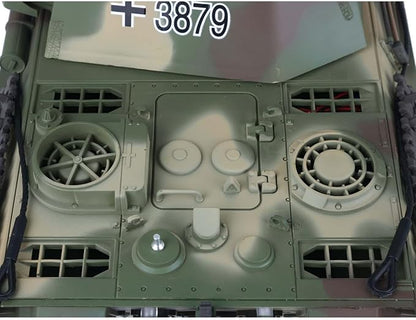 Heng Long US in Stock RC 2.4G 1/16 Plastic German Panther G RTR Tank Model 3879 IR Combat Smoking 340 Rotating Turret BB Shooting Airsoft Tank