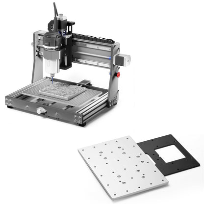 Genmitsu 3020-PRO Ultra CNC Router Machine, Upgraded 710W Spindle + 3040 Extension Aluminum Spoilboard