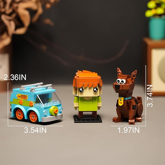 Halloween Horror Action Figure Building Toys Compatible with Lego for AdultsChristmas Decor Toy Car for Moive FanIdeas Gift for Kids 8-14 Years and UP 449 Pcs