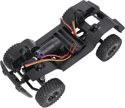for TRX4M 155mm 6.10in Wheelbase Assembled Frame Chassis Front Rear Axles Gearbox for 1/18 AX-8560 Rc Crawler TRX4-M Bronco Defender