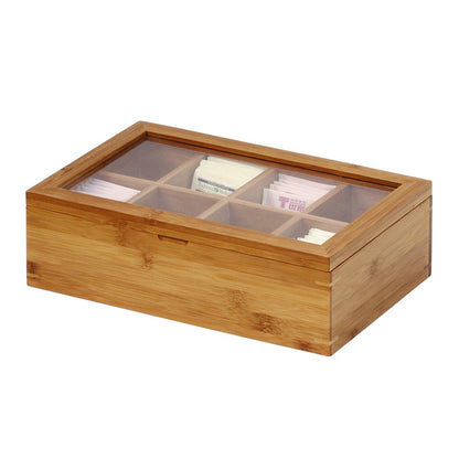 Oceanstar Bamboo Tea Box