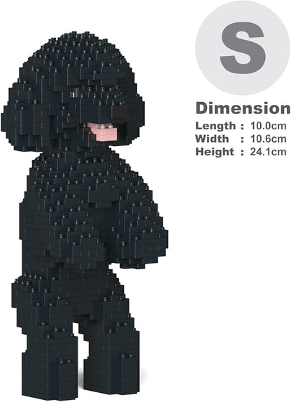 JEKCA Toy Poodle 04S-M02 | Dog Plastic Building Blocks | Age 14+