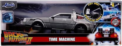Jada - DLorean Back to The Future Collecting Vehicle Doors Open Glider Mode 1:24 Scale (253255021)