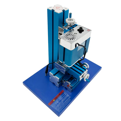 INTBUYING AC100V-240V Mini Meta Milling Machine 36W Small and Micro Drilling and Milling Machine for DIY and School