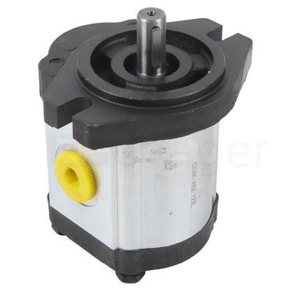 Zachager CI58K-A02-122L Hydraulic Gear Pump Fast Response & Durable Direct Replacement 5/8" Straight Keyed Inches SAE A-2 Bolts 3-15 GPM Outlet Port SAE 10 Inlet Port SAE 12 3600 PSI