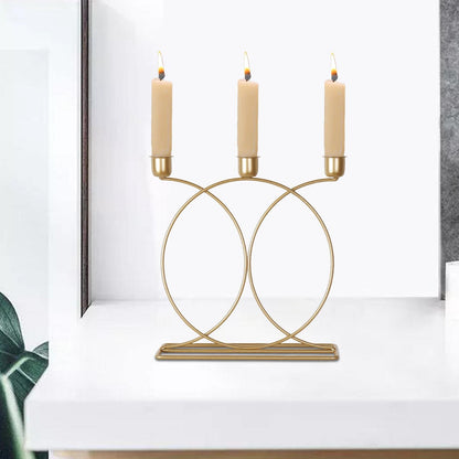 Candlestick Holders Taper Candle Holder Candlestick Props Candelabra for Wedding Tabletop Decor Candle Holders