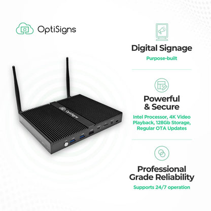 OptiSigns Pro Digital Signage Player