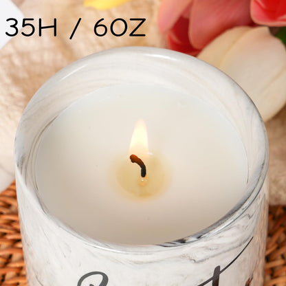 Aunt Gifts - Scented Best Aunt Ever Candle for Christmas, Birthday, Wedding and Mother's Day - 6 Oz Ceramic Candle From Niece and Nephew