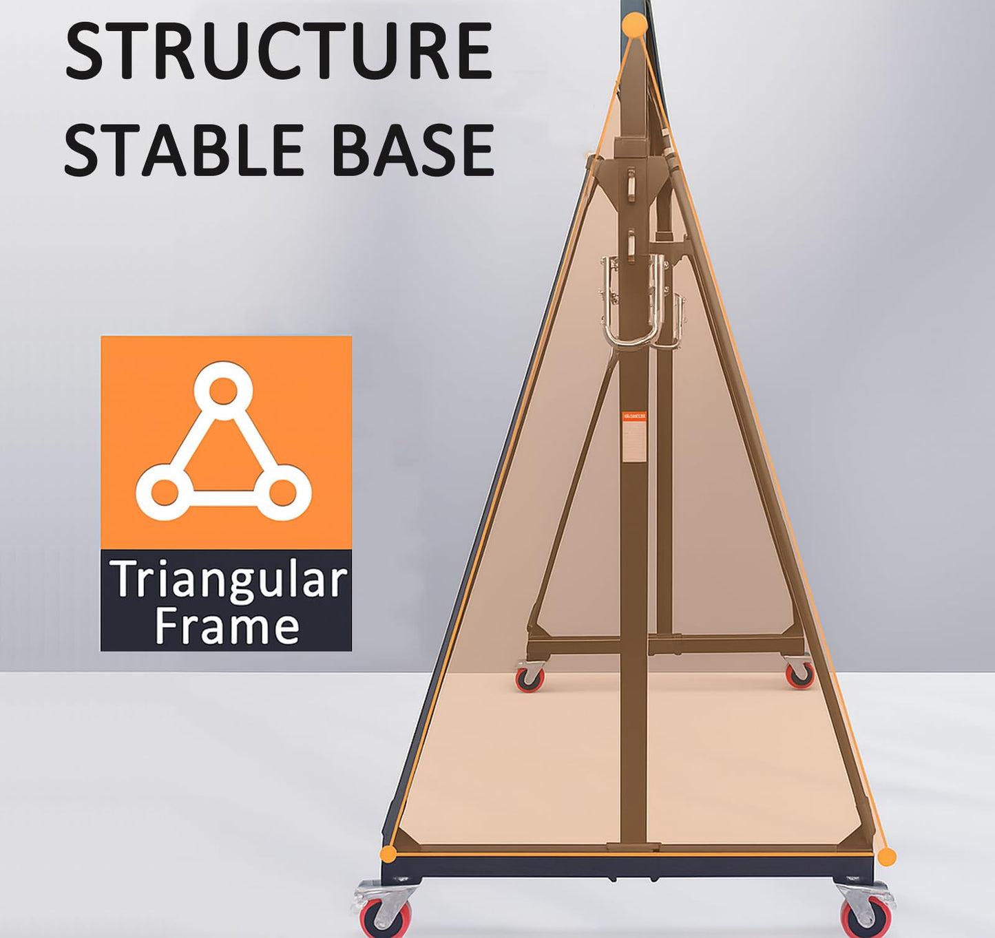 Adjustable Gantry Crane - 1 Ton (2500Lbs) Capacity Portable Hoist Frame, Shop Crane Hoist, Trolley, Sling, Shackles, Hooks and Festoon System, Lifting Gantry for Factories, Warehouses, Garage (1 Ton)