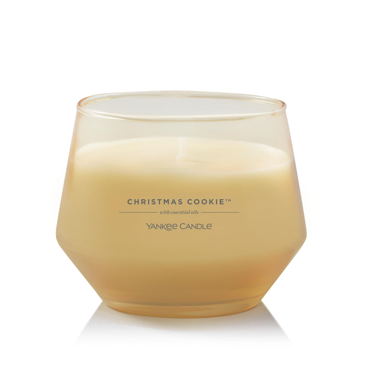 Yankee Candle Studio Scented Candle with up to 50 Hour Burn Time, Premium Plant Wax Blend for Consistent Burn, 10 oz Jar Candle with Room Filling Fragrance, Christmas Cookie