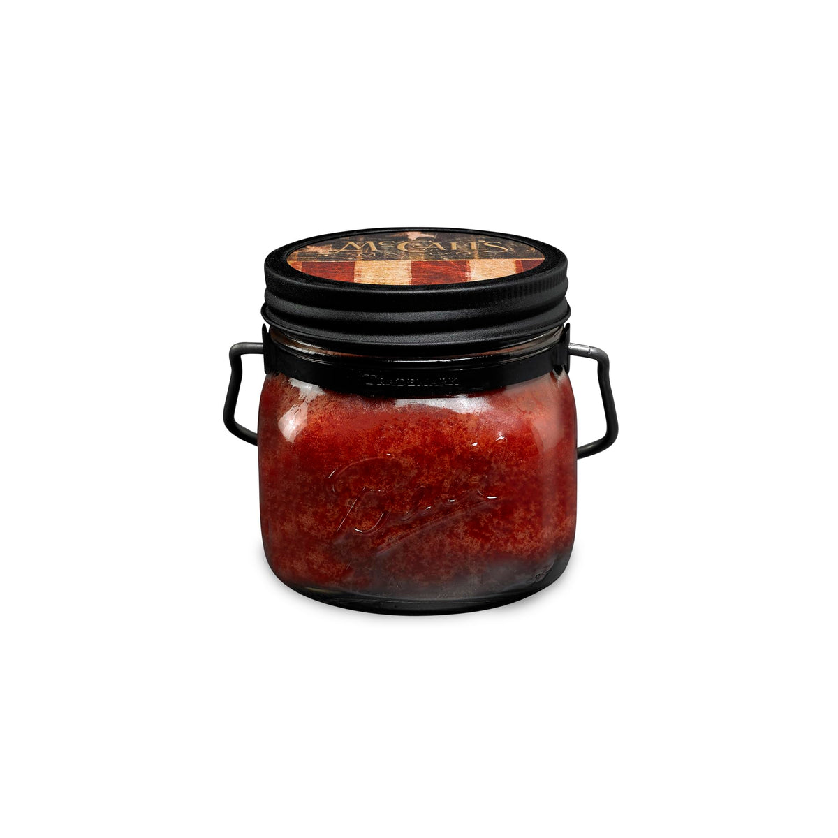 McCall’s Candles | Fresh Apple | 16 oz Two-Wick Scented Candle | USA-Poured | Vintage Mason Jar with Carrying Handle | Crisp Macintosh & Sparkling Apple Juice Fragrance