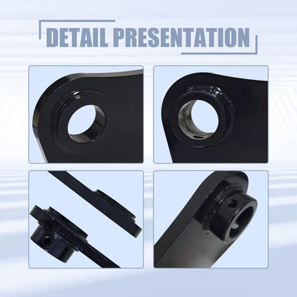 A Pair of Barrel Attachment Lugs Welded to 45mm 10-1/4" C-C are Suitable for The Caterpillar CAT 305 305.5 306 mini Excavator