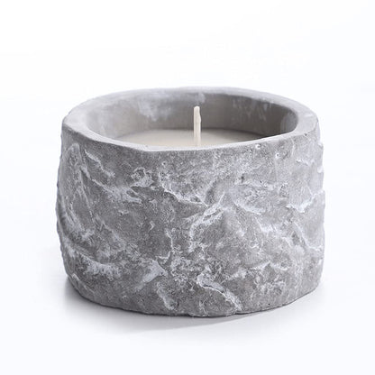 Candle Holder Aromatherapy Candle Candle Holder Cement Candle Holder Ornament Suitable for Dinner Living Room Kitchen Restaurant Centerpiece Table Decorations