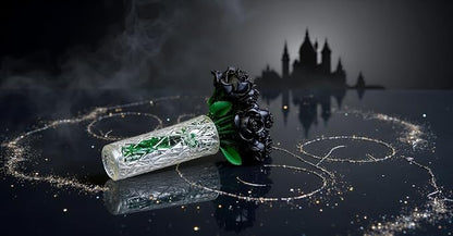 Gothic Black Rose Building Blocks Set - 585 PCS Dark Romance DIY Artificial Flowers Luxury Home Decor for Valentine's Day/Birthday Elegant Gift for Women &amp DIY Enthusiasts