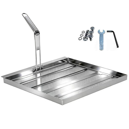 AF45 13.75" x 13.75" Universal Commercial Deep Fryer Filter, 304 Stainless Steel 550 Micron Strainer, Fits Pitco Avantco AF45/TK45/FF300/SG18, Dean & Frymaster SR142GN, American Range Fryers