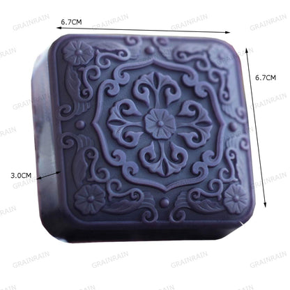 Flower Silicone Soap Molds Soap Molds for Soap Making Silicon Molds for Soaps DIY Craft Handmade Soap Candle Plaster Resin Mould (14182)