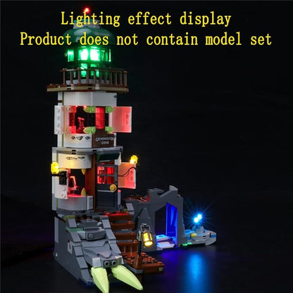 LED Light Kit Compatible with Lego The Lighthouse of Darkness - Lighting Set for Hidden Side 70431 Building Model (Model Set Not Included)