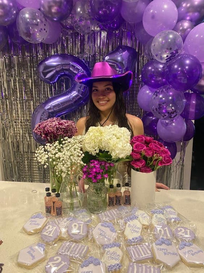 Purple Number 30 Balloon - 40 Inch 30th Birthday Decoration for Girls & Boys Party Supplies
