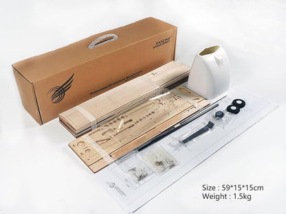 Viloga Upgrade Extra330 Airplane Kit - 39 Balsa Wood Model Plane DIY Flying Model for Adults (KIT Only No TX&ampRX &amp Power System)