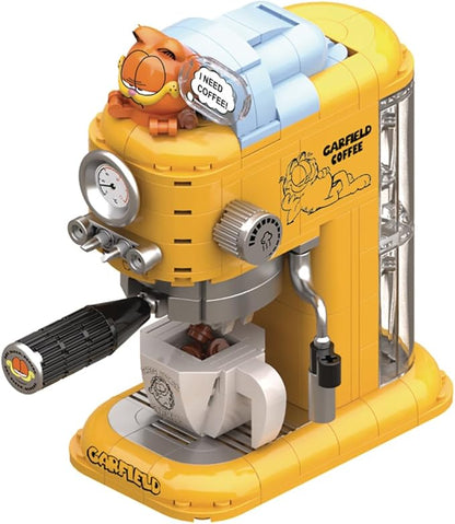 Garfield Funny Machine Series: Coffee Maker 301-Piece Building Block Toy