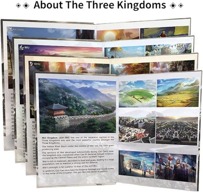 WTK: Kingdoms Wars - Historical Strategy War Card Board Game Sanguosha Guozhan Expansion for 2-10 Players Age for 14+ time with 20-40min
