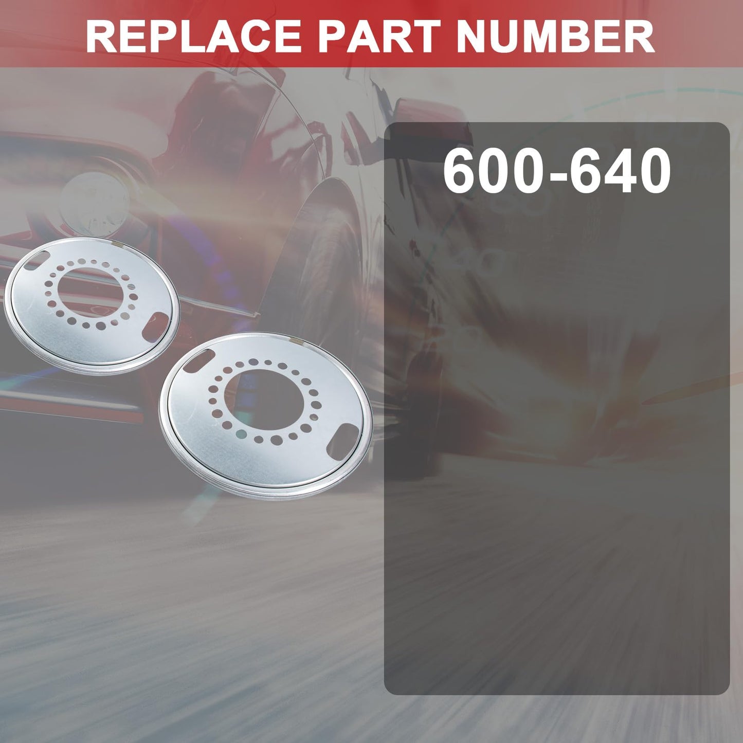 600-640 22.5 Inch Drive Axle Wheel Balancer Compatible with 600-640 Dual Wheel for Heavy Duty Trucks and Motorhomes