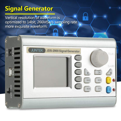 JDS2900 DDS Generator Counter 15MHz 30MHz 40MHz 50MHz 60MHz High Exactness Dua Channel Arbitrary Waveform Function Generator Frequency Meter 266MSa/s(60MHz)