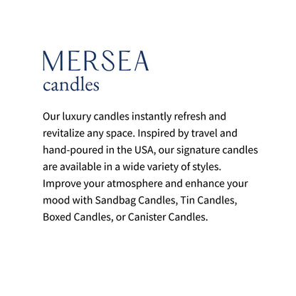 MERSEA Cabana Flower Tin Candle, Scented Candle Tin (3.5 oz)