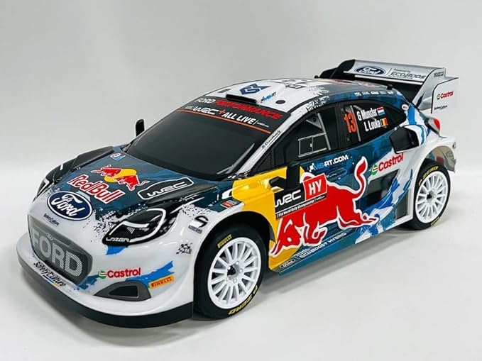CEN Racing 2024 M-Sport Puma Rally 1 RTR with Brushless Motor Sensorless Water-Proof ESC - Remote Control Car RC Racing Car RC Rally 1/8 Scale On Road Full 4WD Without Battery for Adults