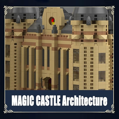 Architecture Set Harry Castle Micro Building Blocks Set（5400PCS） - Architectural Model Toys Gifts for Kid and Adult