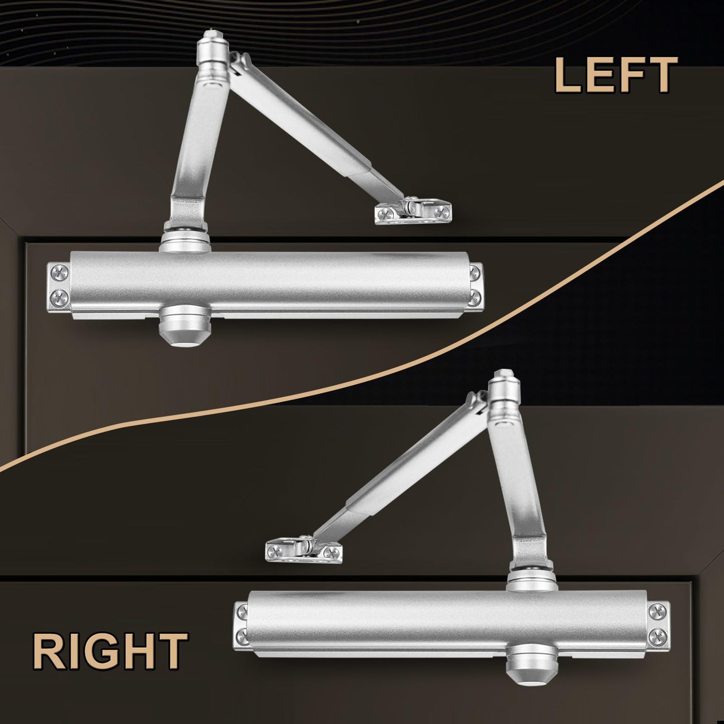 Medium Heavy Duty Grade 1 Commercial Door Closer NEWBNAG7016BC