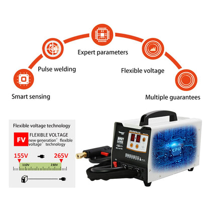 F90E110V Spot Welder Dent Puller，3KW Panel Spot Welder Puller，7 Models Spot Welding Machine ，Stud Welder Machine for Car Body Dent Repair (220, Volts)
