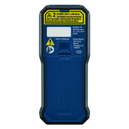 BOSCH GLM100-23 100 Ft Blaze Laser Distance Measure, Includes 2 AA Batteries