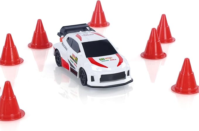 TOUCAN RC HOBBY 1/43 RC Drift Car High Speed 4WD Racing Vehicles 2.4GHz RTR Mini Car Model Radio Battery Lights Gyroscope for Ages 14+