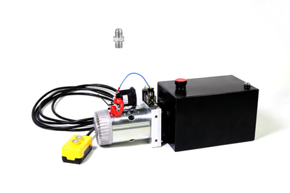 SALMAN Hydraulic Power Unit DC 12V 1.6KW Rotating Speed 2600RPM Pressure 16~20MPa Traffic 2.1 cc/r