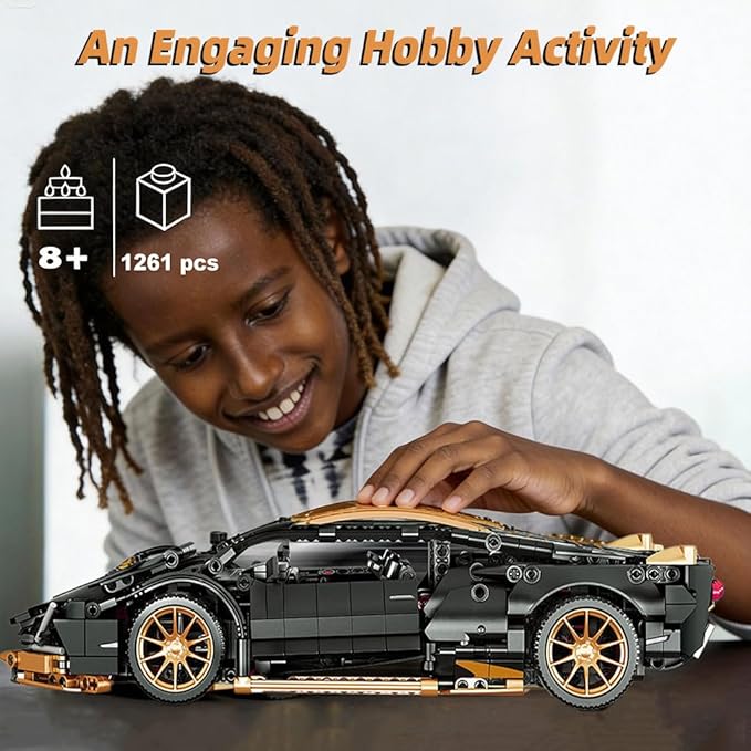 Toy Building SetCar Building KitModel car Kits Gifts for Boys 8-12AdultsTeens and Children