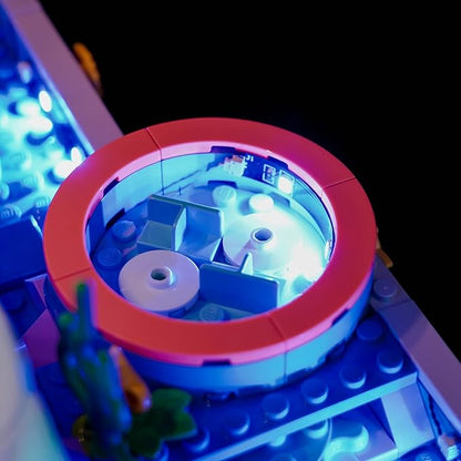 Upgraded Led Light Kit for Lego Heartlake City Water Park Building Set Compatible with Lego 42630 (Model Not Included)