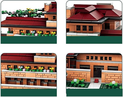 Robie House Chicagao Building Set (1182 Pieces) Architecture Building Blocks Toys Home Décor Model Gifts for Kids and Adults