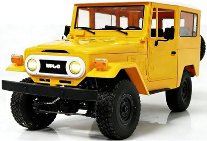 YIKESHU RC Truck Remote Control Truck 2.4Ghz 1/16 RC Crawler All Terrain Car RC Rock Crawler 4x4 WPL C34 RTR Mudding ull Scale Off Road RC Cars Realistic Vehicle Hobby RTR RC Trucks for Adult