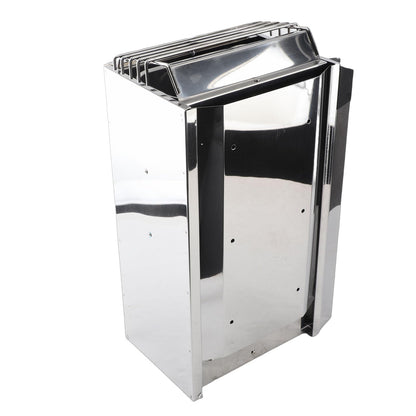 Sauna Heater, 3.6KW 110V Internal Control Temperature Adjustable Stainless Steel Electric Sauna Stove, High Heating Efficiency Electric Sauna Heater for Home Hotel Use