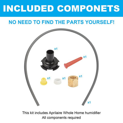 Aulpq Humidifier Maintenance Kit 4839 Fits for Aprilaire No.35 Water Panel Humidifier Replacement Filter，Fits for Aprilaire Whole Home Humidifier Models: 600, 600A, 600M