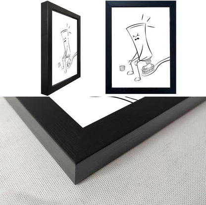 Regine Switzerland Black and White Bathroom Wall Art - Funny Toilet Decor Canvas Print | Minimalist Humor Design