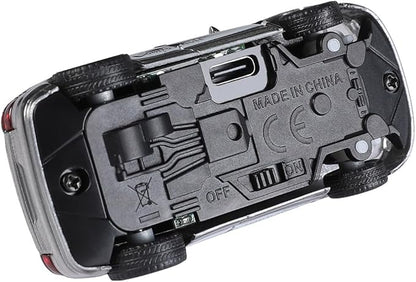 Aetheria WL Mini RC Car with HD FPV Camera 1/64 Remote Control Car FPV RC Drift Cars with LED Ambient Lights &amp Interactive Controls &amp 3-Speed Modes Gift for Adult (Grey)