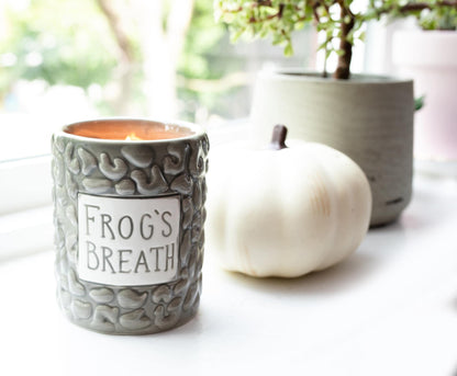Disney The Nightmare Before Christmas Sally Frog's Breath Jar Ceramic Candle | Floral Muguet Fragrance with 35-Hour Burn Time