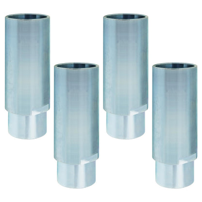 Four 6" Stack Adapters Fit for 2 Post Car Lift with 60mm ID. Mounting Hole, Compatible with Challenger Two Post Automotive Lifts