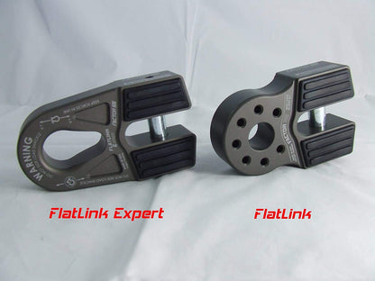 Factor 55 00080-06 FlatLink E Expert Version Winch Shackle Mount Assembly Anodized Gray