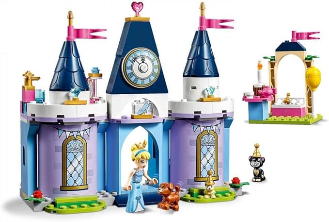 LEGO Disney Cinderella’s Castle Celebration 43178 Creative Building Kit New 2020 (168 Pieces)